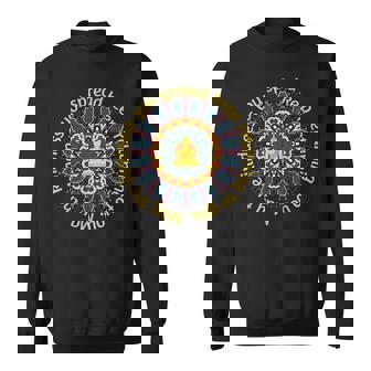 ブッダ ゴータマ マインドフルネス 平和 愛 優しさ 瞑想 スウェットシャツ - Kawaiitshirt