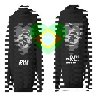 ブラジル国旗シャツ スウェットシャツ - Kawaiitshirt