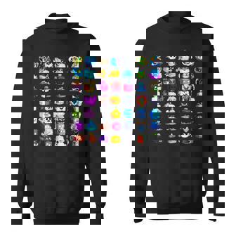 ブロックスフルーツオールフルーツ スウェットシャツ - Kawaiitshirt