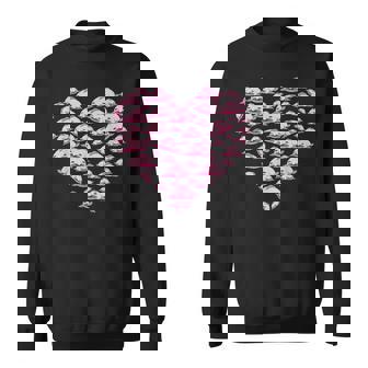 ブロブフィッシュ ラブ 深海 魚 海 動物 ハート ブロブフィッシュ スウェットシャツ - Kawaiitshirt