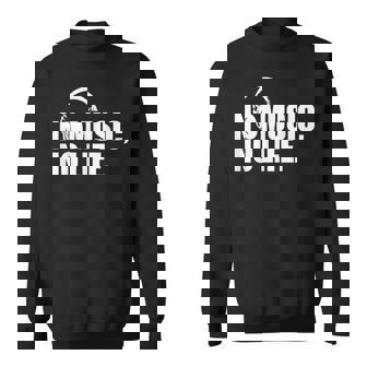 ヘッドホン No Music No Life Music Lover スウェットシャツ - Kawaiitshirt