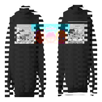 ベベフィクンででししし・良し・キッメンズ・ネガーマンズ スウェットシャツ - Kawaiitshirt