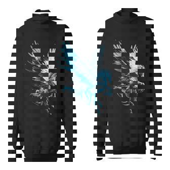 ペガサスユニコーンモチーフイラスト スウェットシャツ - Kawaiitshirt