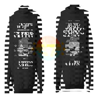 ボウリング私はかなり印象的です面白いビンテージボウラーダジャレ スウェットシャツ - Kawaiitshirt