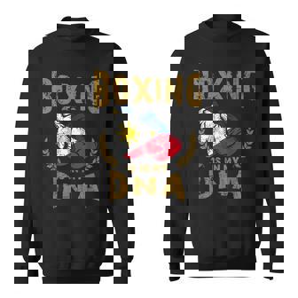 ボクシングは私の Dna にある フィリピン国旗のボクシング グローブ スウェットシャツ - Kawaiitshirt