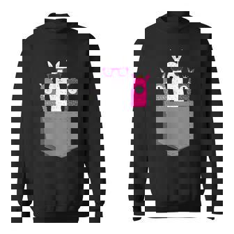 ポケット、アルパカ、ラマのアルパカ。 スウェットシャツ - Kawaiitshirt