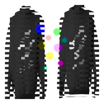 ポップ Dots カラフルドット 水玉【Pop】模様プリント アート おしゃれ スウェットシャツ - Kawaiitshirt