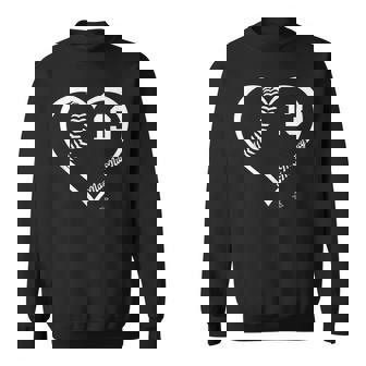 マックスマンシー選手ハート数ゲームデー スウェットシャツ - Kawaiitshirt