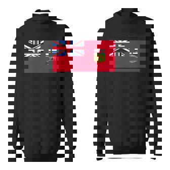 マニトバ州 紋章 カナダ国旗 ウィニペグ スウェットシャツ - Kawaiitshirt