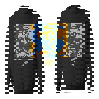 マラドーナボカアブストラクト 長袖tシャツ スウェットシャツ - Kawaiitshirt