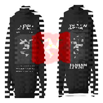 マン島国旗 マンクス語「エラン・ヴァンニン」トリスケリオン スウェットシャツ - Kawaiitshirt