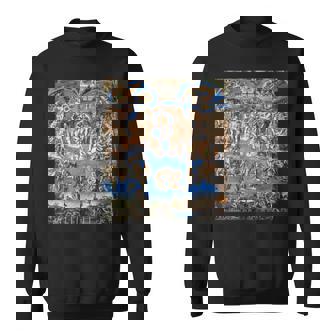 ミケランジェロ 最後の審判 フレスコ画 1536-1541 年の作品 スウェットシャツ - Kawaiitshirt