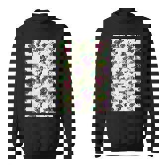 ミニマリストのブドウ柄アート。 スウェットシャツ - Kawaiitshirt