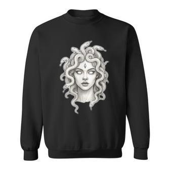 メデューサ ゴシック 女神 蛇 タトゥー スウェットシャツ - Kawaiitshirt