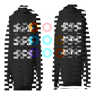 メトロ東京全線地下鉄列車デザイン スウェットシャツ - Kawaiitshirt