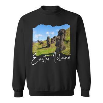 モアイ像 イースター島 ラパヌイ スウェットシャツ - Kawaiitshirt