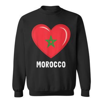 モロッコ国旗シャツ スウェットシャツ - Kawaiitshirt