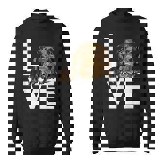 ラブラドールラブチョコレートラボラバー スウェットシャツ - Kawaiitshirt