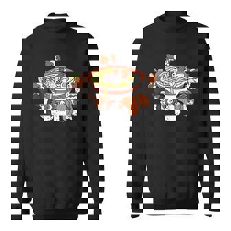 ラーメン寿司パピヨン犬 スウェットシャツ - Kawaiitshirt