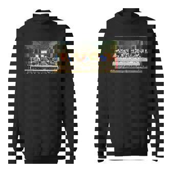 レオナルド・ダ・ヴィンチによる最後の晩餐1495 長袖tシャツ スウェットシャツ - Kawaiitshirt