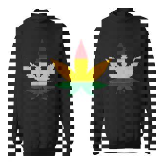 レゲエtシャツとラスタカラーtシャツ メンズ スウェットシャツ - Kawaiitshirt