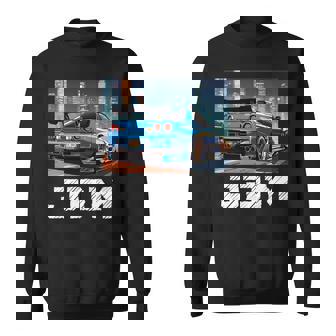レトロ Jdm 日本ドリフトレース チューニングカー 東京スカイライン ギフト 長袖tシャツ スウェットシャツ - Kawaiitshirt
