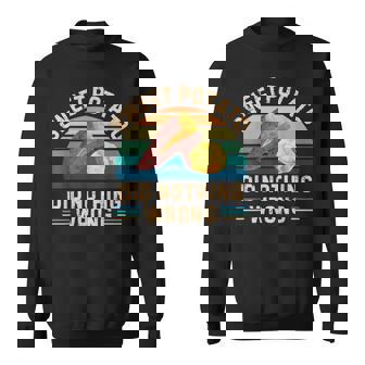 レトロ サツマイモ Did Nothing Wrong ヴィンテージ サツマイモ スウェットシャツ - Kawaiitshirt