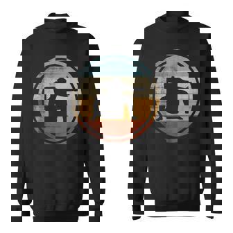 レトロなビンテージ デザイン レスラー相撲 スウェットシャツ - Kawaiitshirt