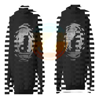 レトロヴィンテージデザインのターキッシュアンゴラ猫 スウェットシャツ - Kawaiitshirt