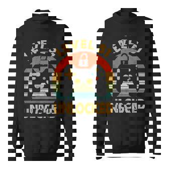 レベル51アンロック レトロヴィンテージ51歳の誕生日ゲームゲーマー スウェットシャツ - Kawaiitshirt