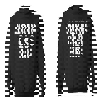 ワーキングクラスヒーロー 長袖tシャツ スウェットシャツ - Kawaiitshirt