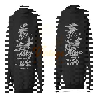 ヴィンテージ 1968 誕生日 58歳 ヤシの木 スウェットシャツ - Kawaiitshirt
