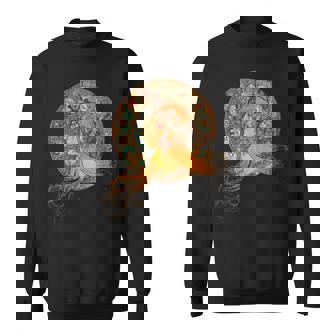 ヴィンテージ アルフォンス・ミュシャ 長袖tシャツ スウェットシャツ - Kawaiitshirt