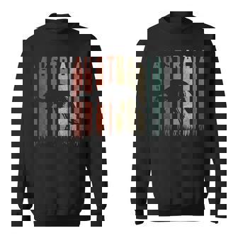 ヴィンテージ カンガルーオーストラリア オージー レトロ カンガルーオーストラリア スウェットシャツ - Kawaiitshirt