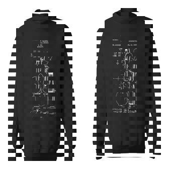 ヴィンテージ チェロパテント レトロ チェロ奏者 チェロチェリスト スウェットシャツ - Kawaiitshirt