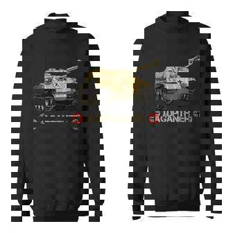 ヴィンテージ第二次世界大戦ドイツ対戦車ヤークトパンターsdKfz。 173 長袖tシャツ スウェットシャツ - Kawaiitshirt
