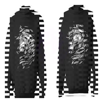 乗馬ポニー子馬ポニーファームライダーポニー乗馬馬 スウェットシャツ - Kawaiitshirt