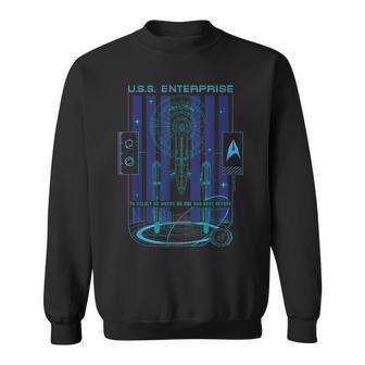 公式スタートレック UsSエンタープライズ スウェットシャツ - Kawaiitshirt