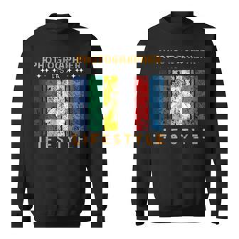 写真家 It's A Lifestyle おもしろtシャツ 写真好きのギフト スウェットシャツ - Kawaiitshirt