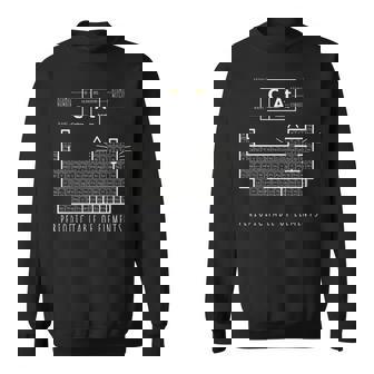 化学猫 元素周期表 長袖tシャツ スウェットシャツ - Kawaiitshirt