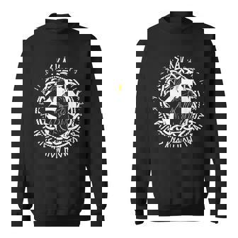 北欧神話 ヴァルハラ オーディン スコール ヴァイキング スウェットシャツ - Kawaiitshirt