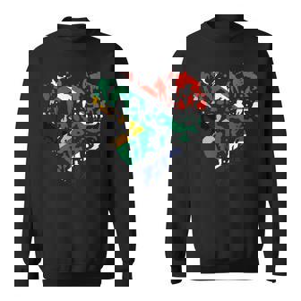 南アフリカ ラグビー ラブハート 南アフリカ ラグビーファン スウェットシャツ - Kawaiitshirt