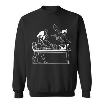 古代エジプトエジプト美術ミイラクラシック日常 長袖tシャツ スウェットシャツ - Kawaiitshirt