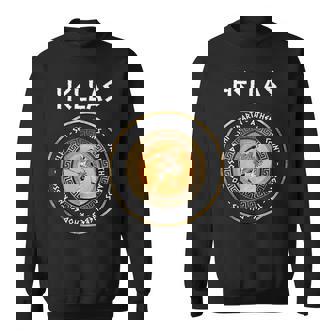 古代ギリシャの都市 スパルタ アテネ テーベ ギリシャ重装歩兵 スウェットシャツ - Kawaiitshirt