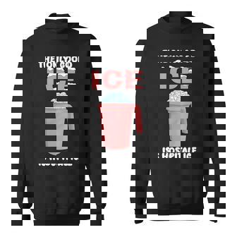 唯一の良い氷は病院の氷 長袖tシャツ スウェットシャツ - Kawaiitshirt