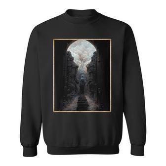 天国への扉のあるアンダーワールド スウェットシャツ - Kawaiitshirt