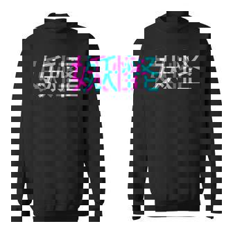 妖怪、グリッチアニメ美的ヴェイパーウェイヴパステルゴス スウェットシャツ - Kawaiitshirt