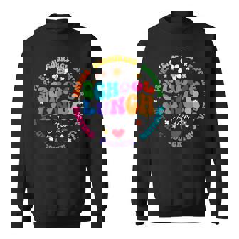 学校給食補佐官 フードサービスクルーヘルパースクワッド スウェットシャツ - Kawaiitshirt