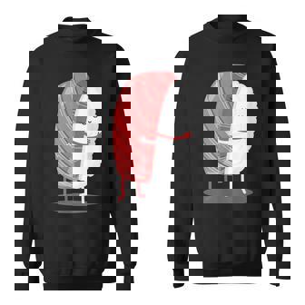 寿司 ハグ 甘い 和食 まぐろ にぎり スウェットシャツ - Kawaiitshirt