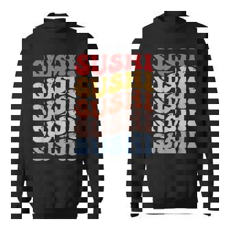 寿司 和食 グルービー スウェットシャツ - Kawaiitshirt